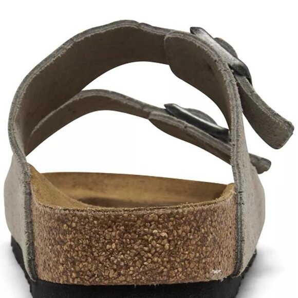Birkenstock Arizona Big Buckle Dual Strap Suede Sandals Womens Sz 9 NEW - Picture 5 of 10